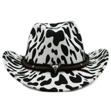 Cow Print Cowboy Hat