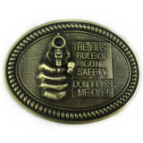 Vintage Gun Belt Buckle