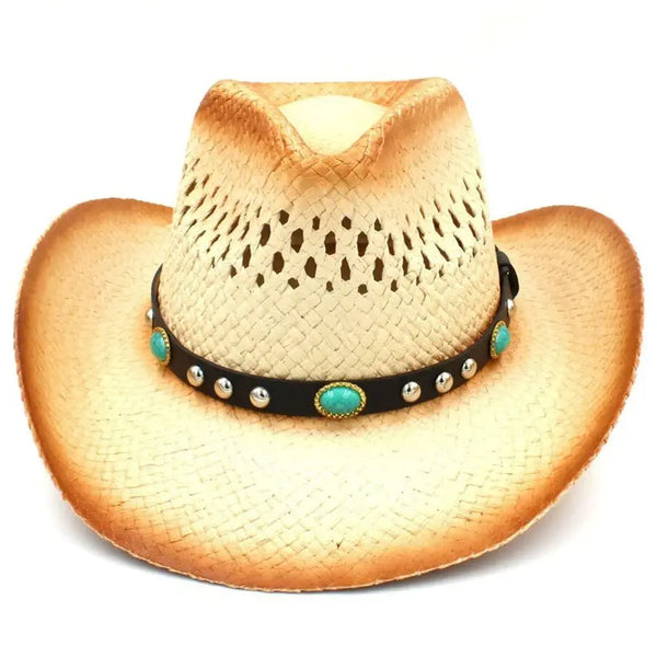 Straw Summer Cowboy Hat