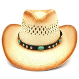 Straw Summer Cowboy Hat