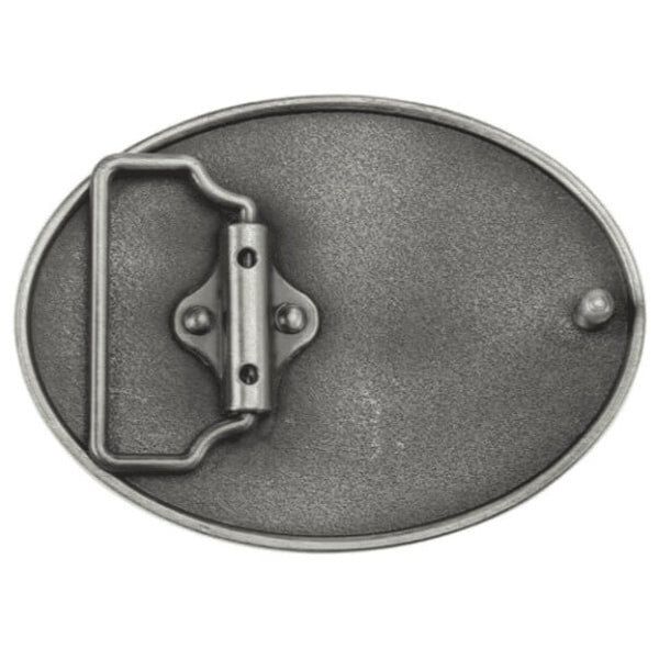 Oval USA Belt Buckle