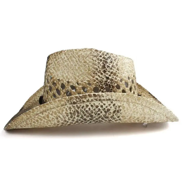 Vintage Straw Western Hat