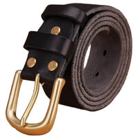 Black and Gold Western Belt