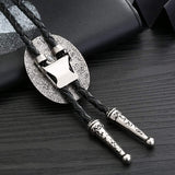Traditional Black Bolo Tie
