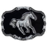 Black Western Belt Buckle