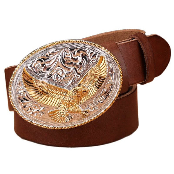 Brown Western Belt