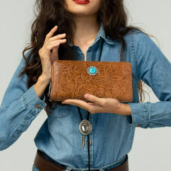 Western Clutch Purse