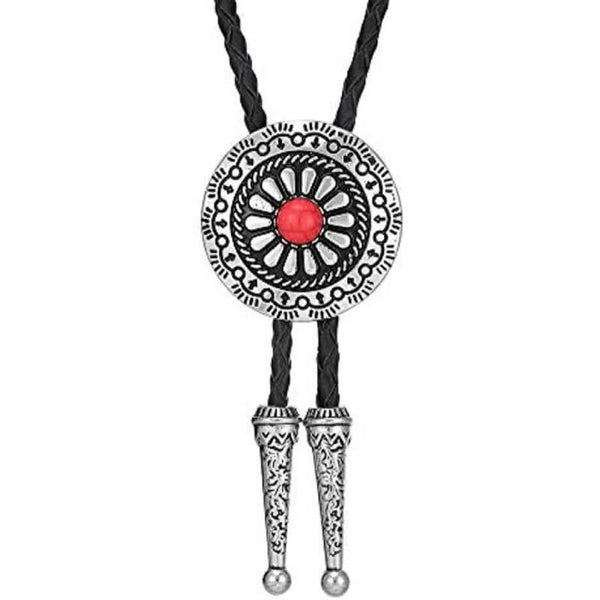 Classic Bolo Tie Red