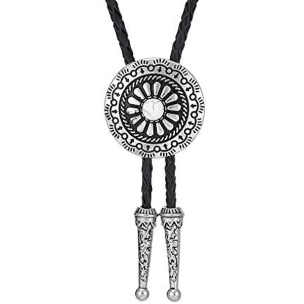 Classic Bolo Tie White