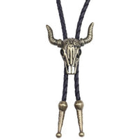 Cow Skull Bolo Tie