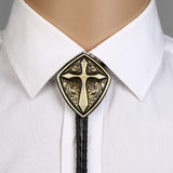 Cross Bolo Tie