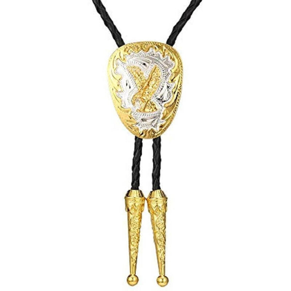 Gold Eagle Bolo Tie