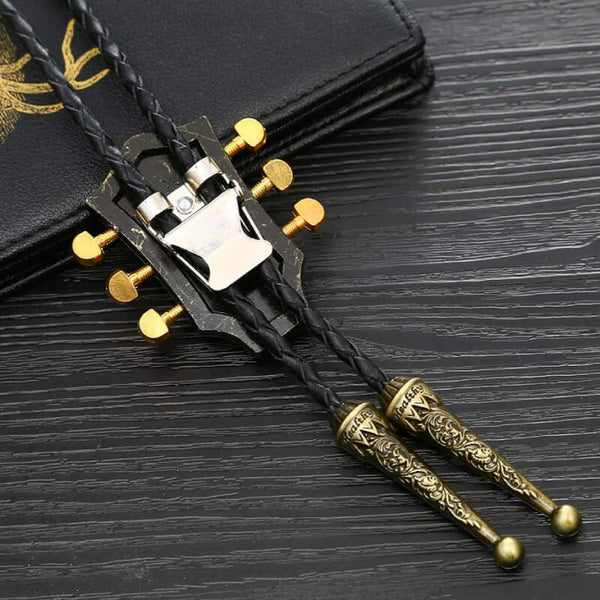 Guitar Head Bolo Tie
