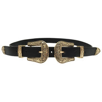 Gold Double Cowboy Belt