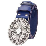 Blue Indian Cowboy Belt