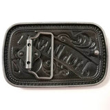 Silver Tone Jack Daniel's Belt Buckle