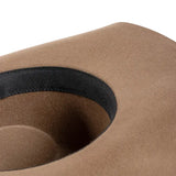 Khaki Felt Cowboy Hat