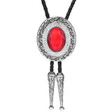 Ladies Bolo Tie Red