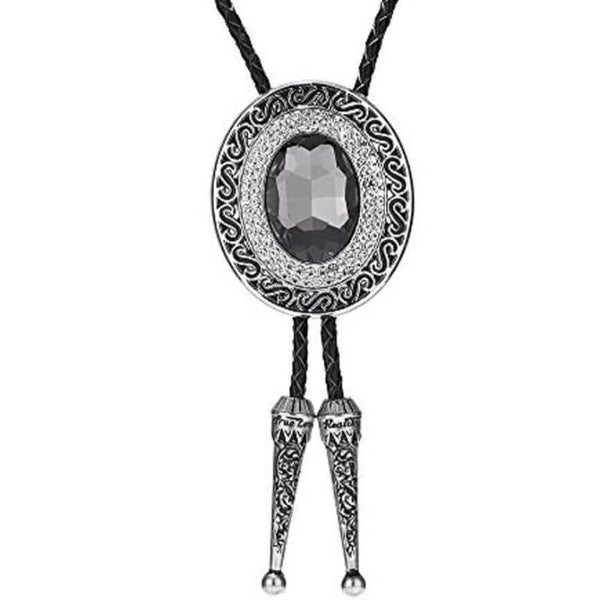 Ladies Bolo Tie Grey