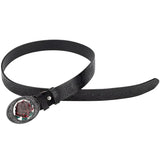 Floral Engraved Western Belt