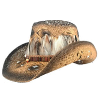 Western Straw Cowboy Hat