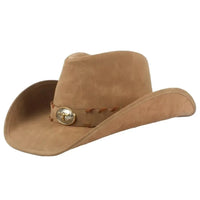 Leather Cowboy Hat