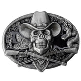 Cowboy Skull Belt Buckle