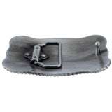 Silver Western Cowboy Belt Buckle