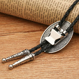 Pink Bolo Tie with Slider Clasp