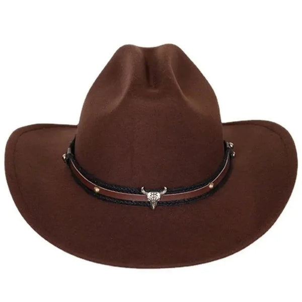 Dark Brown Western Hat