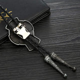 Celtic Cross Bolo Tie with Clasp