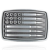 Silver Bullet Belt Buckle