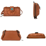 Turquoise Western Crossbody Bag