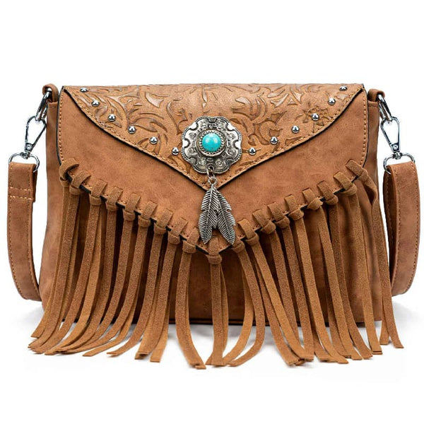Western Cowgirl Purse with Fringe