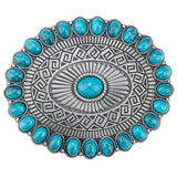 Navajo Turquoise Belt Buckle
