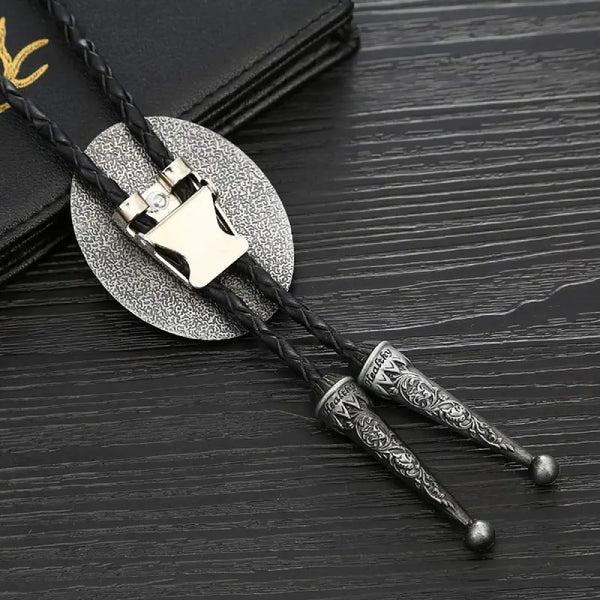 Leather Cords Bolo Tie