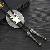 Leather Cords Bolo Tie