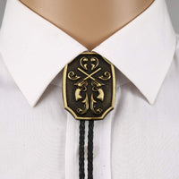Vintage Western Cowboy Bolo Tie