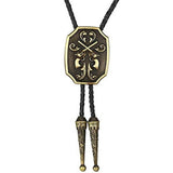 Golden Western Cowboy Bolo Tie