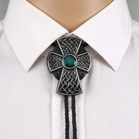 Celtic Cross Bolo Tie