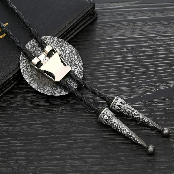 Texas Ranger Bolo Tie with Clasp