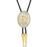 Gold Cowboy Bolo Tie