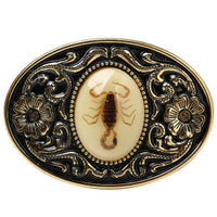 Real Scorpion Belt Buckle