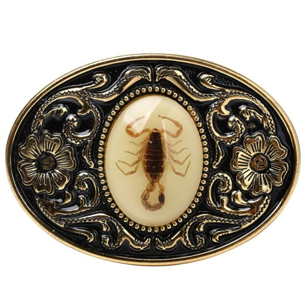 Real Scorpion Belt Buckle