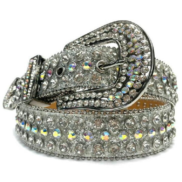 Rhinestone Western Cowboy Belt