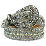 Rhinestone Western Cowboy Belt