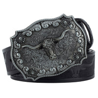 Silver Western Belt