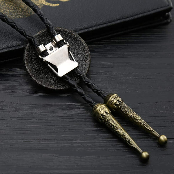 Skull Cowboy Tie