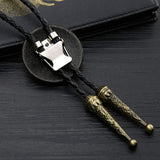 Skull Cowboy Tie