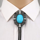 Turquoise Stone Bolo tie